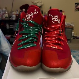 Lebron 9. Christmas slightly used